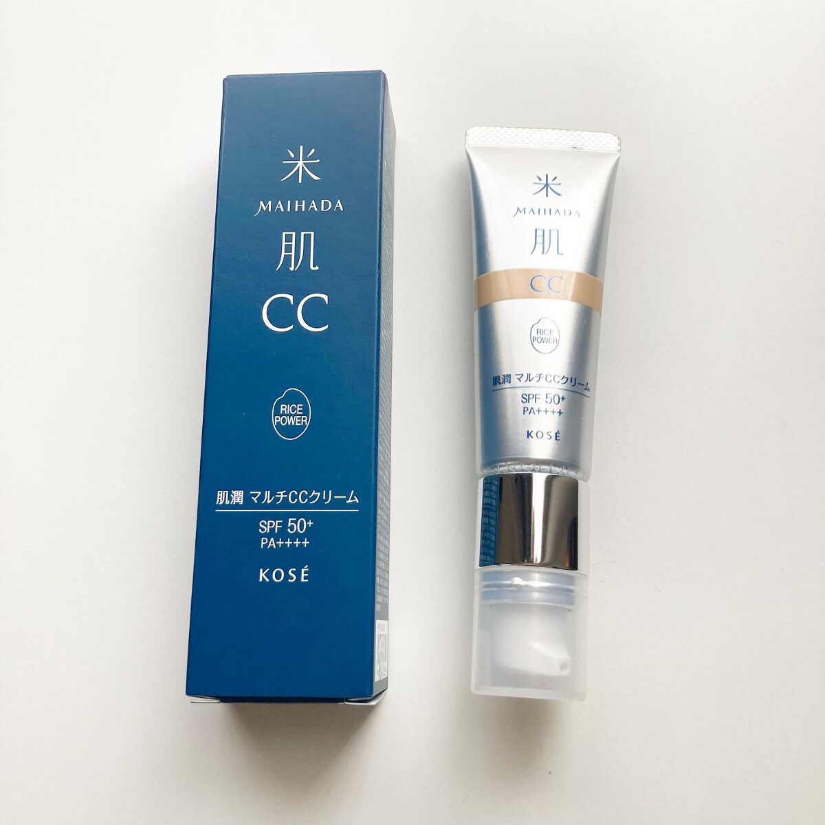 肌潤　マルチCCクリーム 00 ライトベージュ/米肌/CCクリームを使ったクチコミ（1枚目）