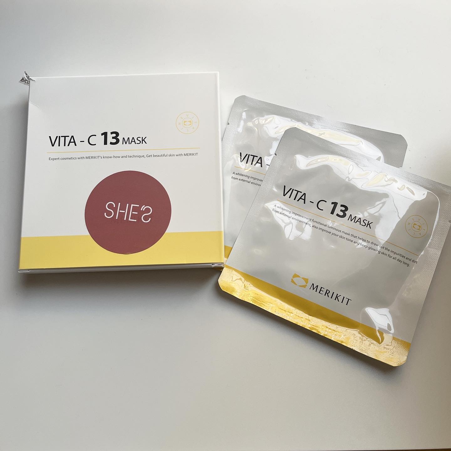 VITA-C13 MASK/MERIKIT/シートマスク・パックを使ったクチコミ（1枚目）