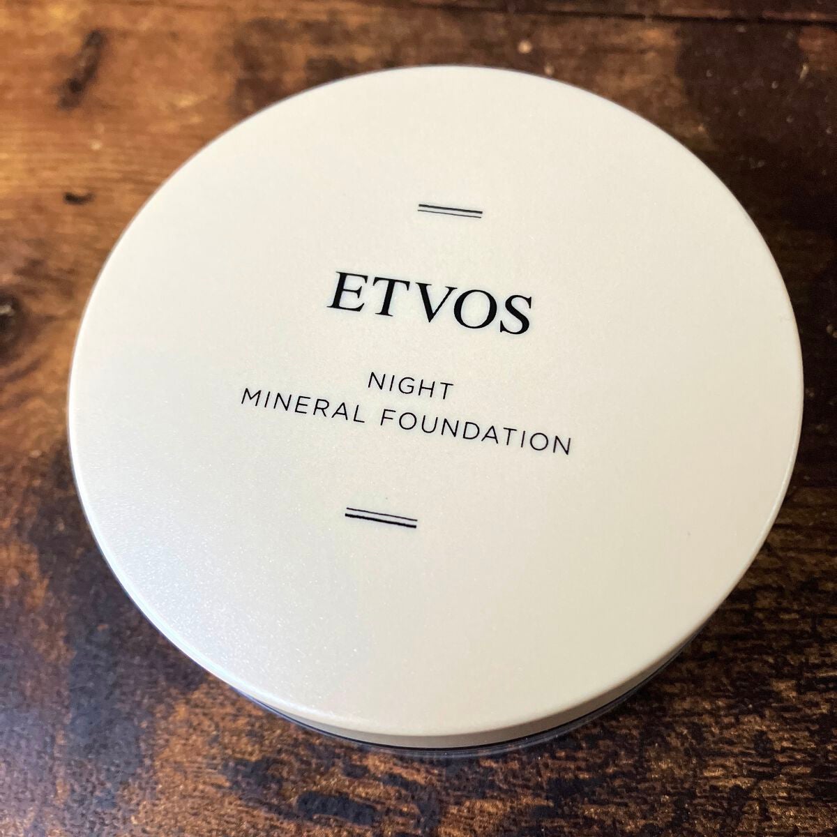 ナイトミネラルファンデーション/エトヴォス/ルースパウダーを使ったクチコミ(1枚目)
