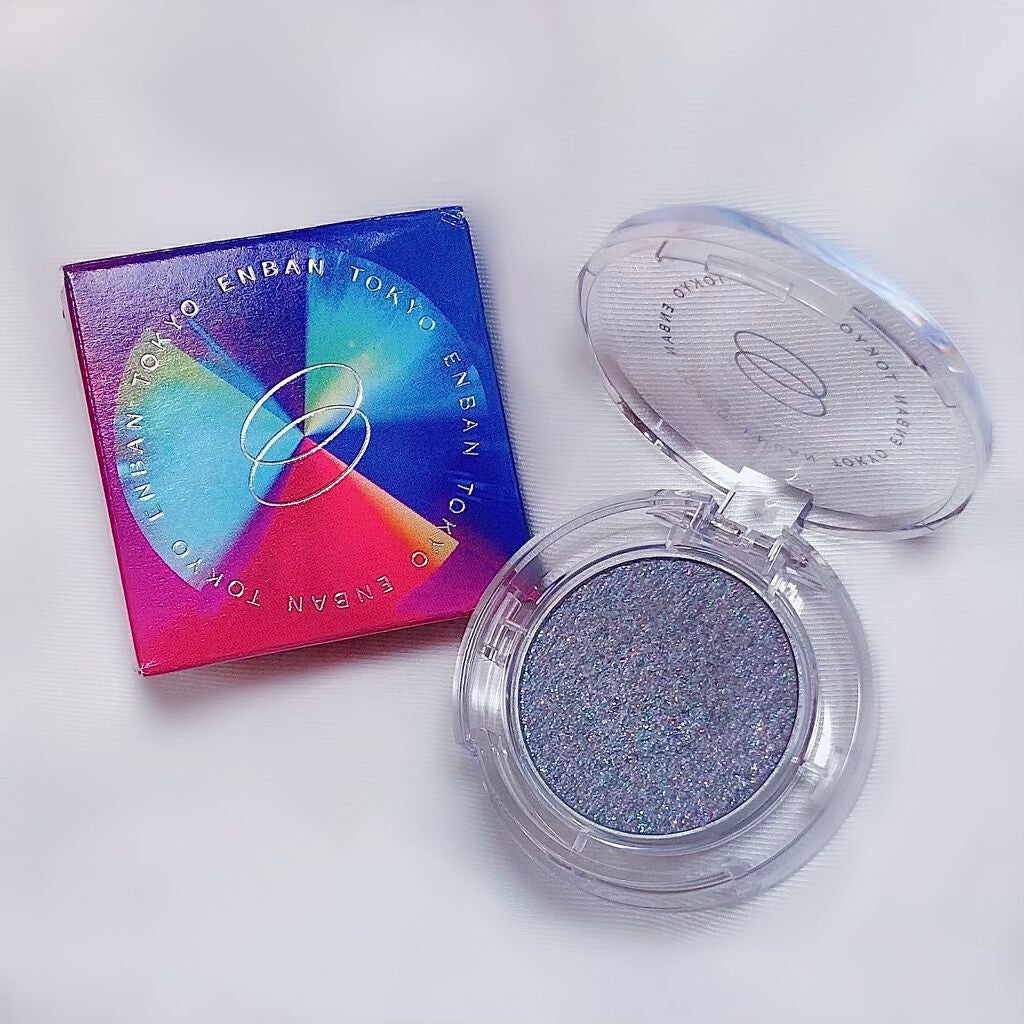 マルチグリッターカラー/ENBAN TOKYO/単色アイシャドウを使ったクチコミ(2枚目)