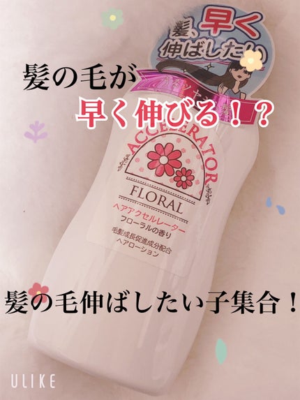 ヘアアクセルレーター フローラルの香り/加美乃素本舗/頭皮ローションを使ったクチコミ(1枚目)