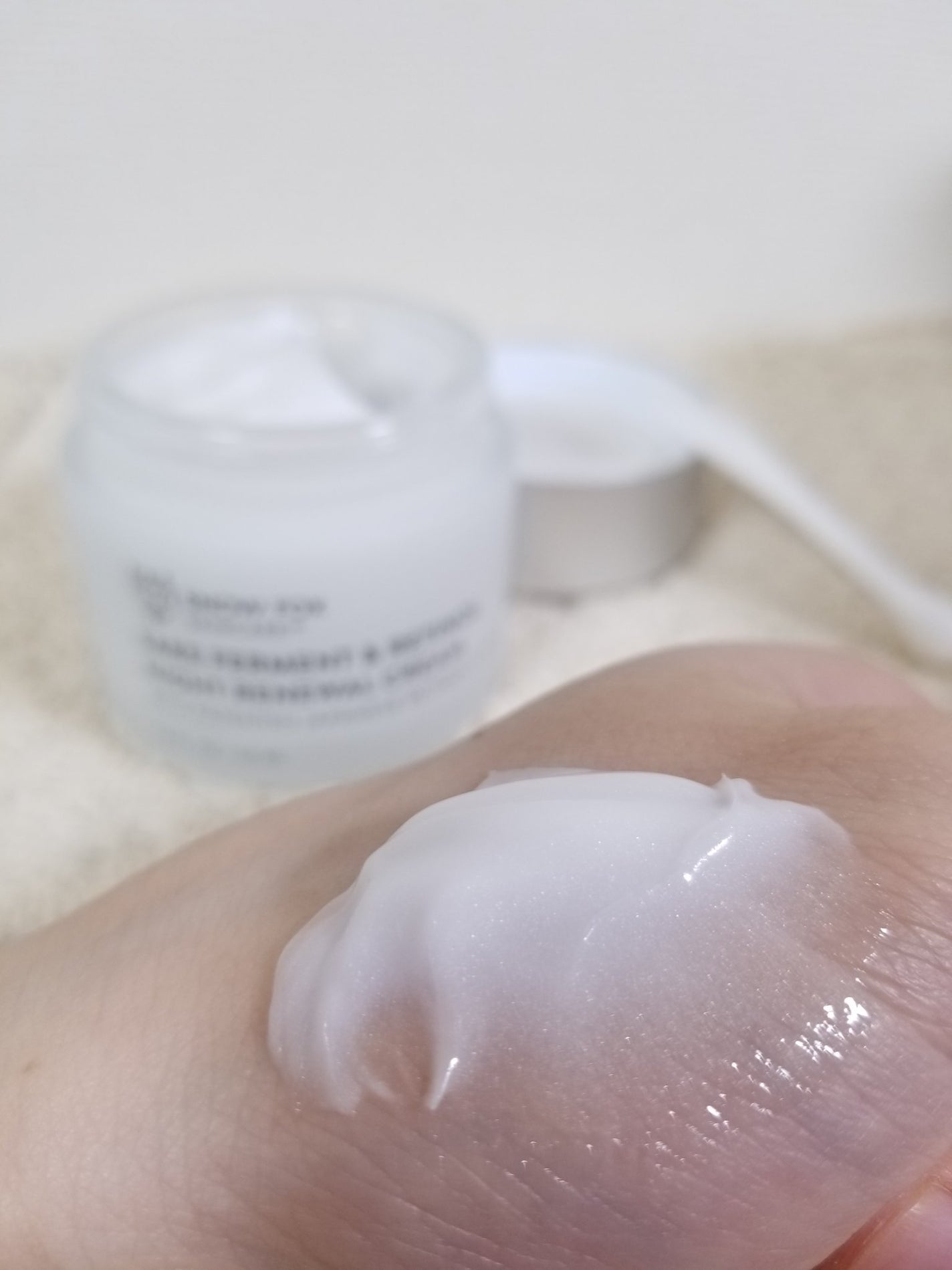 SAKE ナイトクリーム/SNOW FOX SKINCARE/フェイスクリームを使ったクチコミ(6枚目)