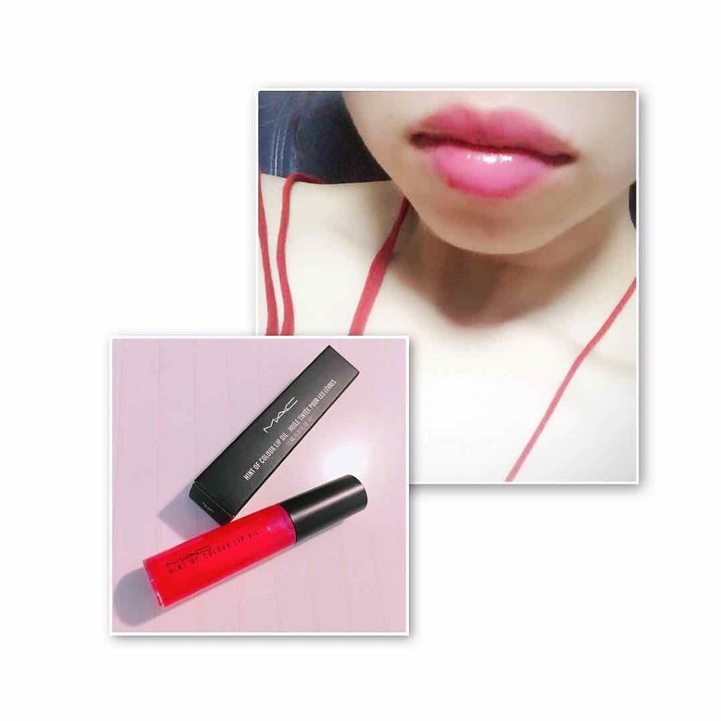 ヒント オブ カラー リップ オイル/M・A・C/口紅を使ったクチコミ(1枚目)