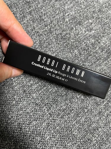 クラッシュド リキッド リップ 12 ギブアフィグ/BOBBI BROWN/口紅を使ったクチコミ（3枚目）