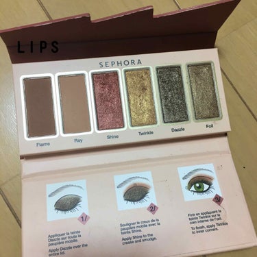 フラッシュスパンコールミニチュアパレット/SEPHORA/アイシャドウパレットを使ったクチコミ（1枚目）