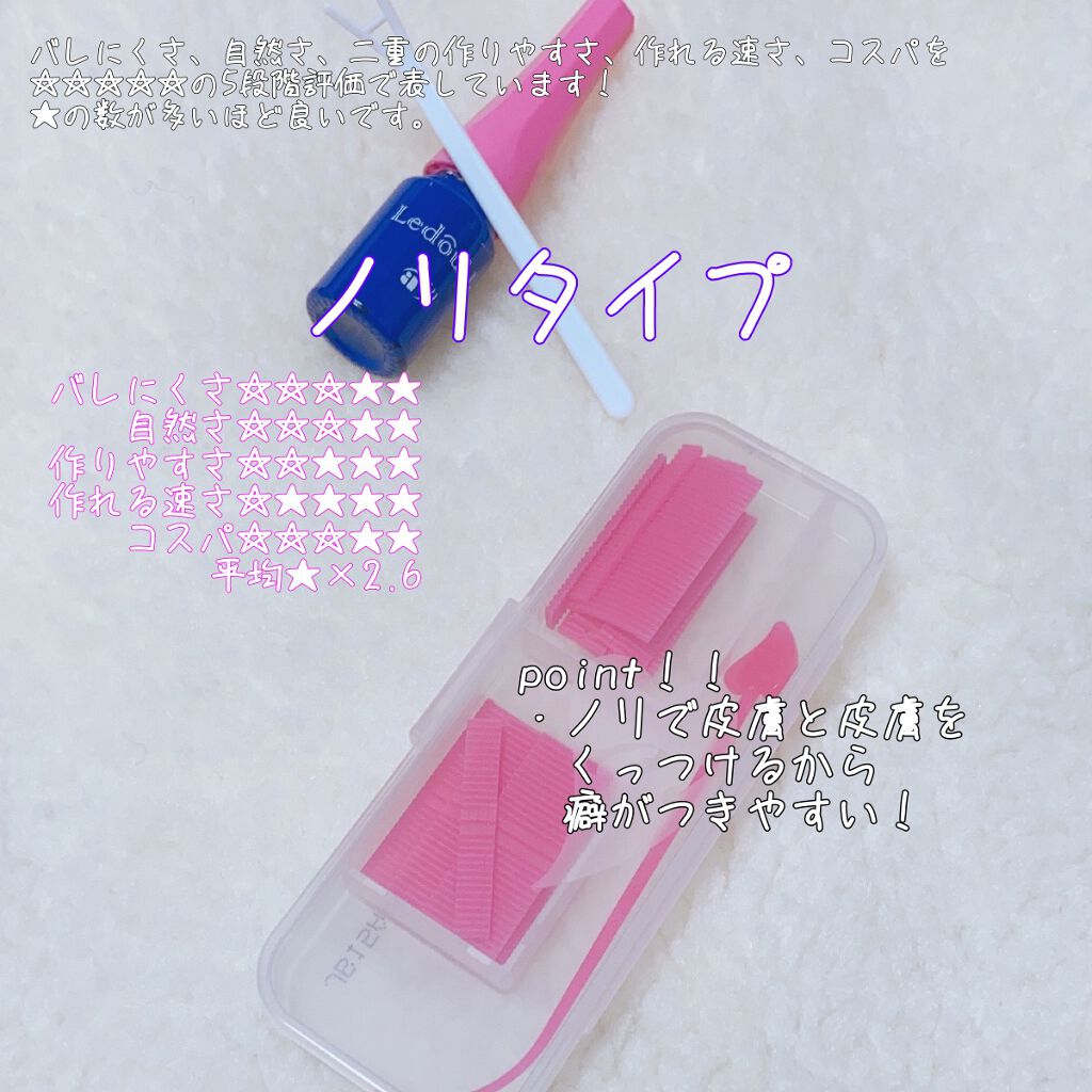 ルドゥーブル/ルドゥーブル/二重まぶた用アイテムを使ったクチコミ(4枚目)