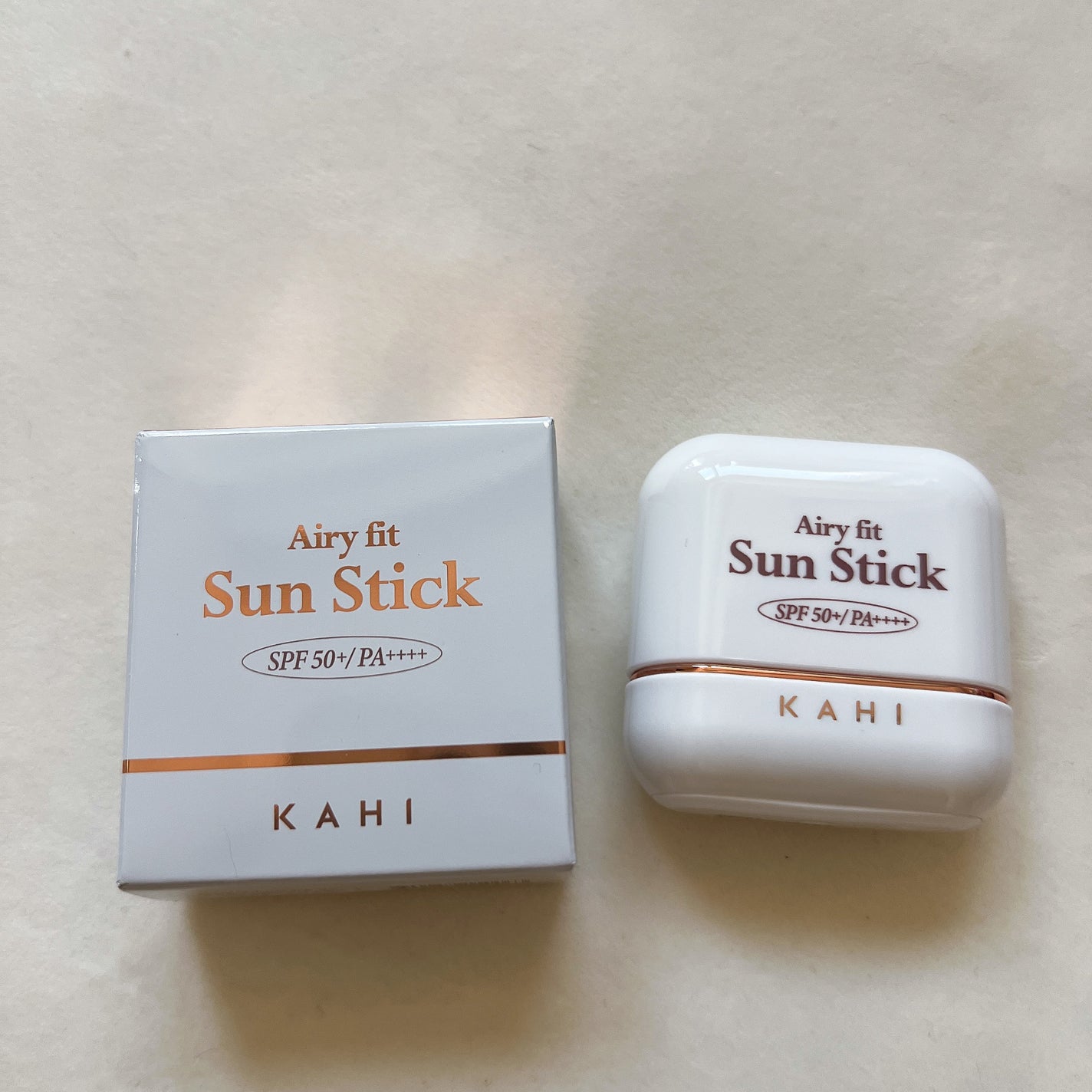 エアリーフィットサンスティック/KAHI/日焼け止めスティックを使ったクチコミ(1枚目)