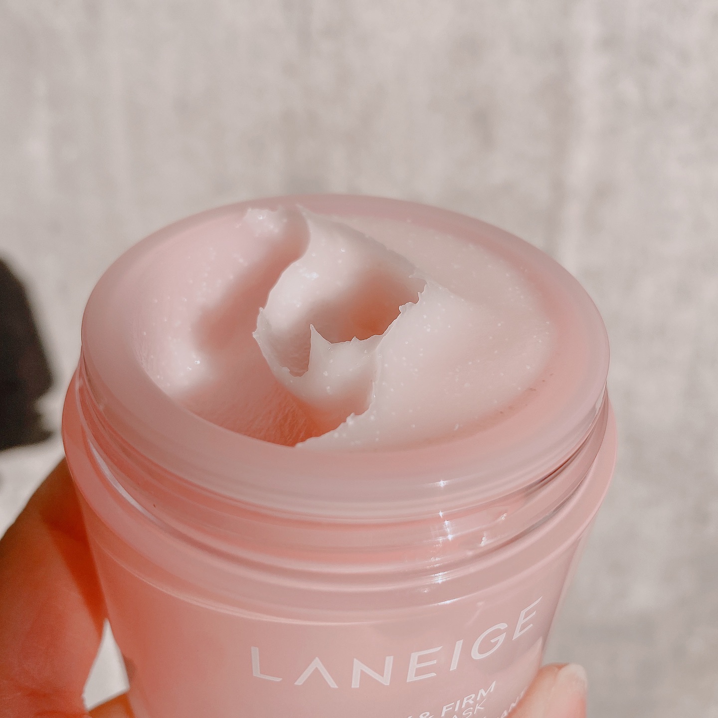 バウンシースリーピングマスク/LANEIGE/フェイスクリームを使ったクチコミ（2枚目）