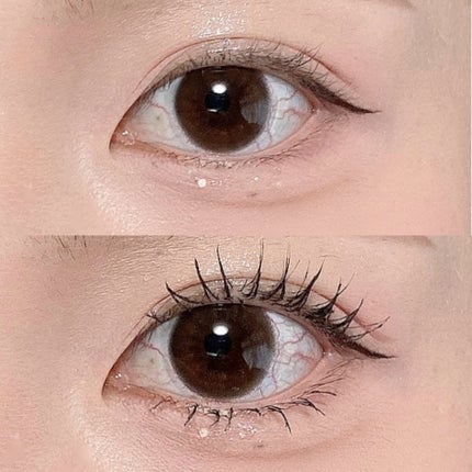 クリア マスカラR/CEZANNE/マスカラ下地を使ったクチコミ(10枚目)