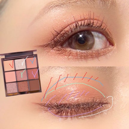 The Bella collection eyeshadow palette/CELEFIT/アイシャドウパレットを使ったクチコミ(2枚目)