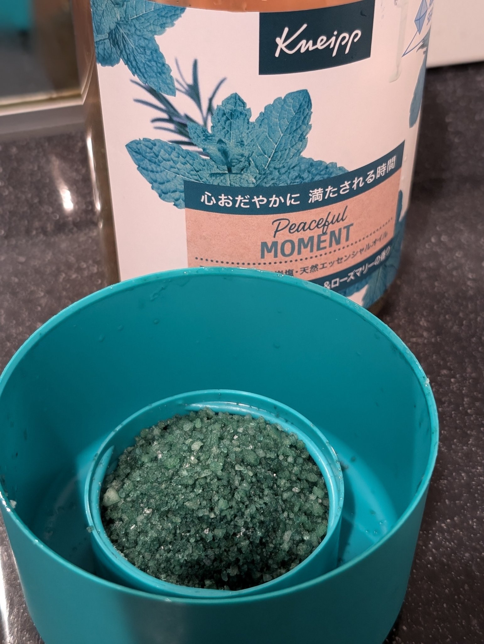 クナイプ バスソルトライムミント ウォーターミント＆ローズマリー 4つセット KNEIPP クナイプ バスソルト ピースフルモーメント ウォーター