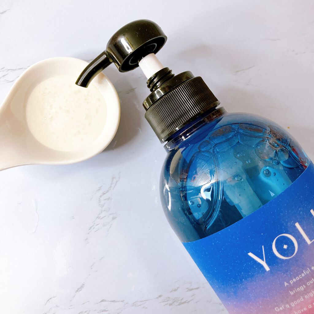 カームナイトリペアシャンプー/トリートメント/YOLU/市販シャンプーを使ったクチコミ(2枚目)