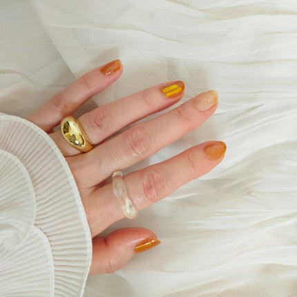 #ネイル,#シアーネイル,#シンプルネイル,#時短ネイル,#新色ネイル,#春ネイル,#夏ネイル,#パラドゥネイル,#パラドゥミニネイルのネイルデザイン