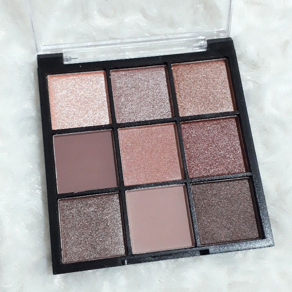 UR GLAM BLOOMING EYE COLOR PALETTE/U R GLAM/アイシャドウパレットを使ったクチコミ(3枚目)