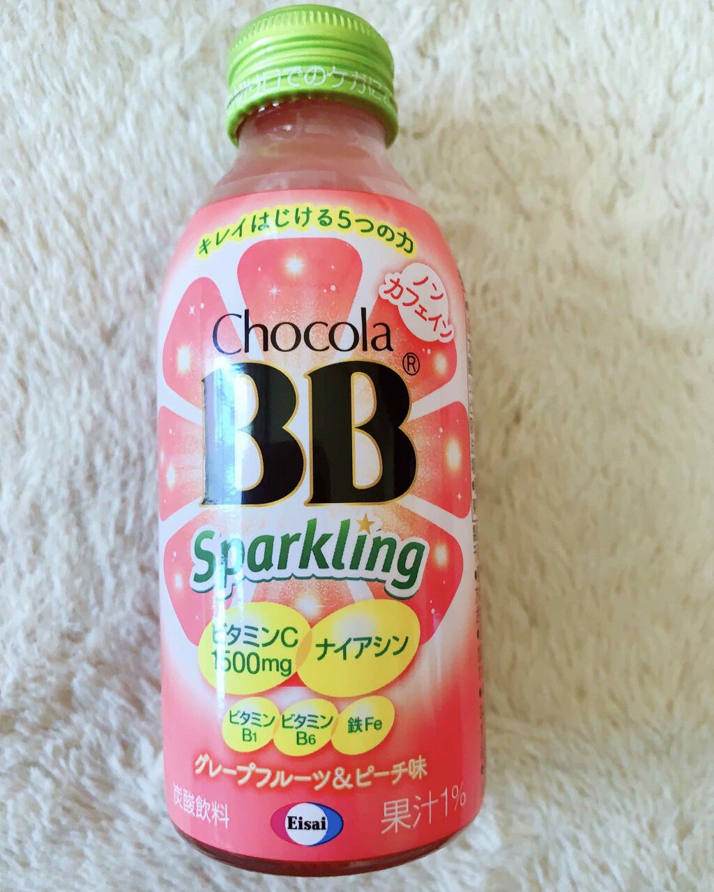 チョコラBBスパークリング/チョコラBB/美容ドリンクを使ったクチコミ(1枚目)