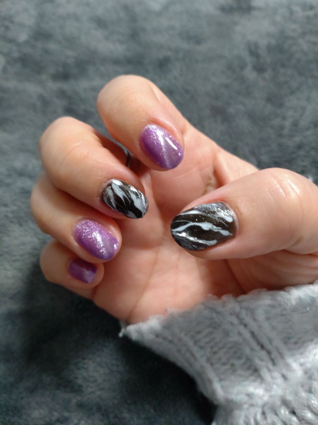 ジェルネイル（ライト対応）/セリア/ジェルネイルを使ったクチコミ（2枚目）