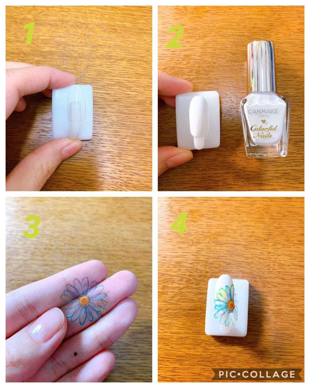 カラフルネイルズ/キャンメイク/マニキュアを使ったクチコミ(2枚目)