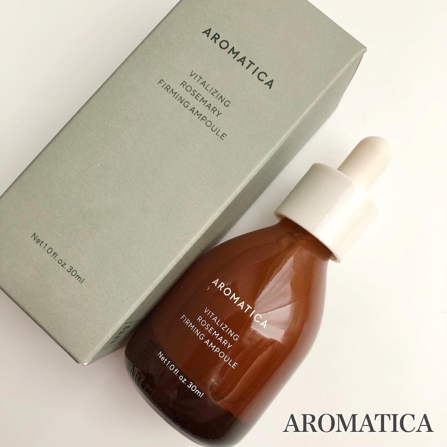 バイタライジング ローズマリー ファーミング アンプル/AROMATICA/美容液を使ったクチコミ(1枚目)