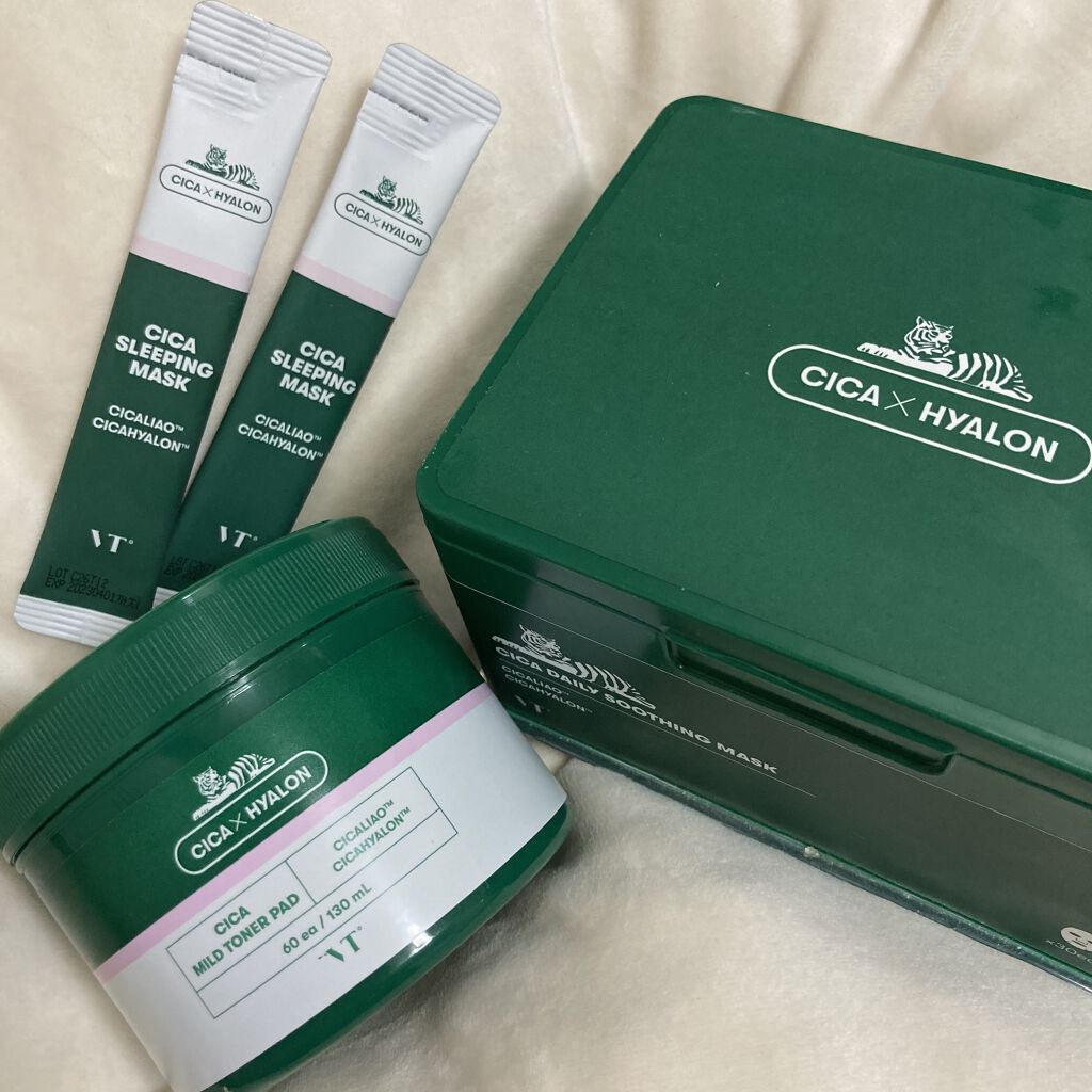 CICA スリーピングマスク/VT/シートマスク・パックを使ったクチコミ（1枚目）