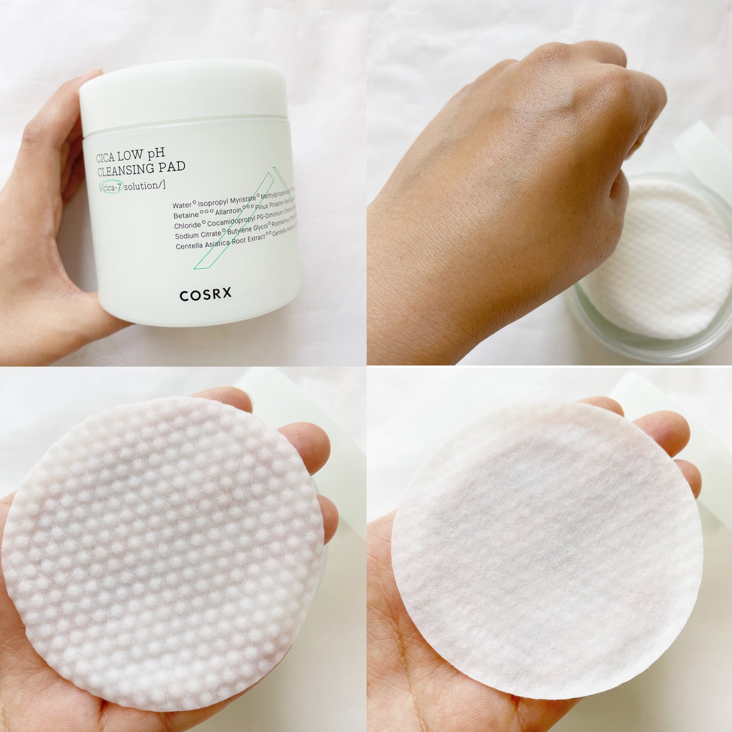 ピュアフィットシカ弱酸性クレンジングパッド /COSRX/クレンジングシートを使ったクチコミ(4枚目)