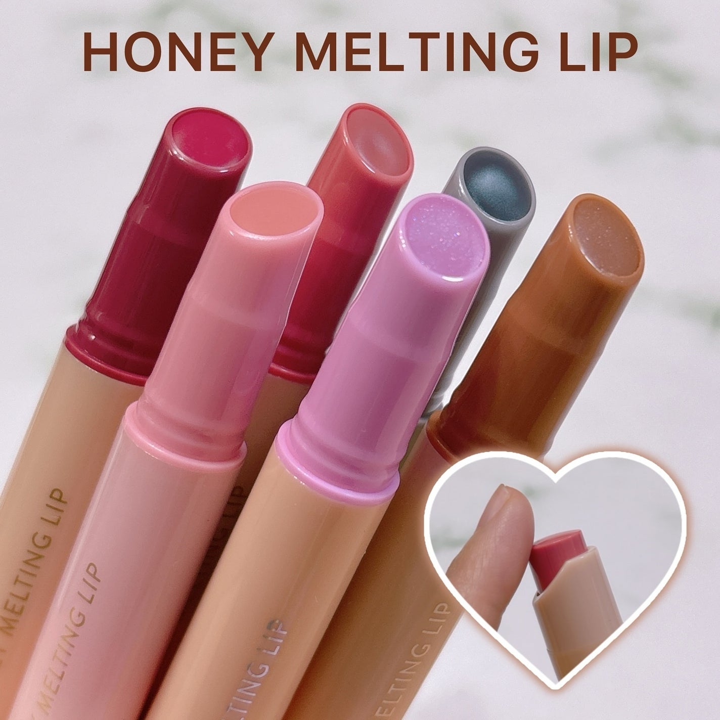 ハニーメルティングリップ/ネイチャーリパブリック/口紅を使ったクチコミ(2枚目)