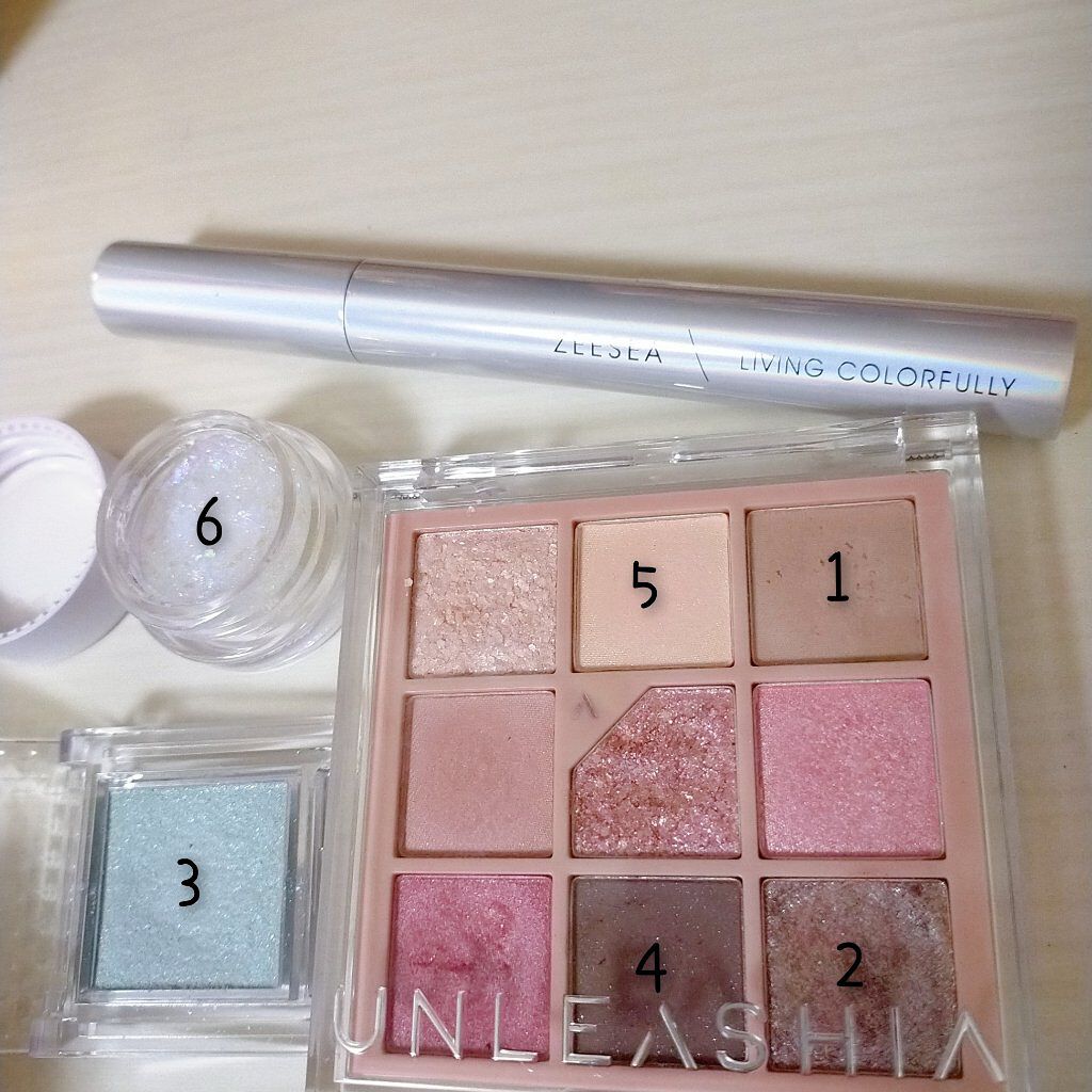 ダイヤモンドシリーズ カラーマスカラ/ZEESEA/マスカラを使ったクチコミ（2枚目）