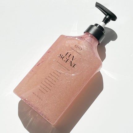 スクラブボディウォッシュ フラワーマーケット ホワイトチューリップ/LUV SCENT/ボディスクラブを使ったクチコミ(1枚目)