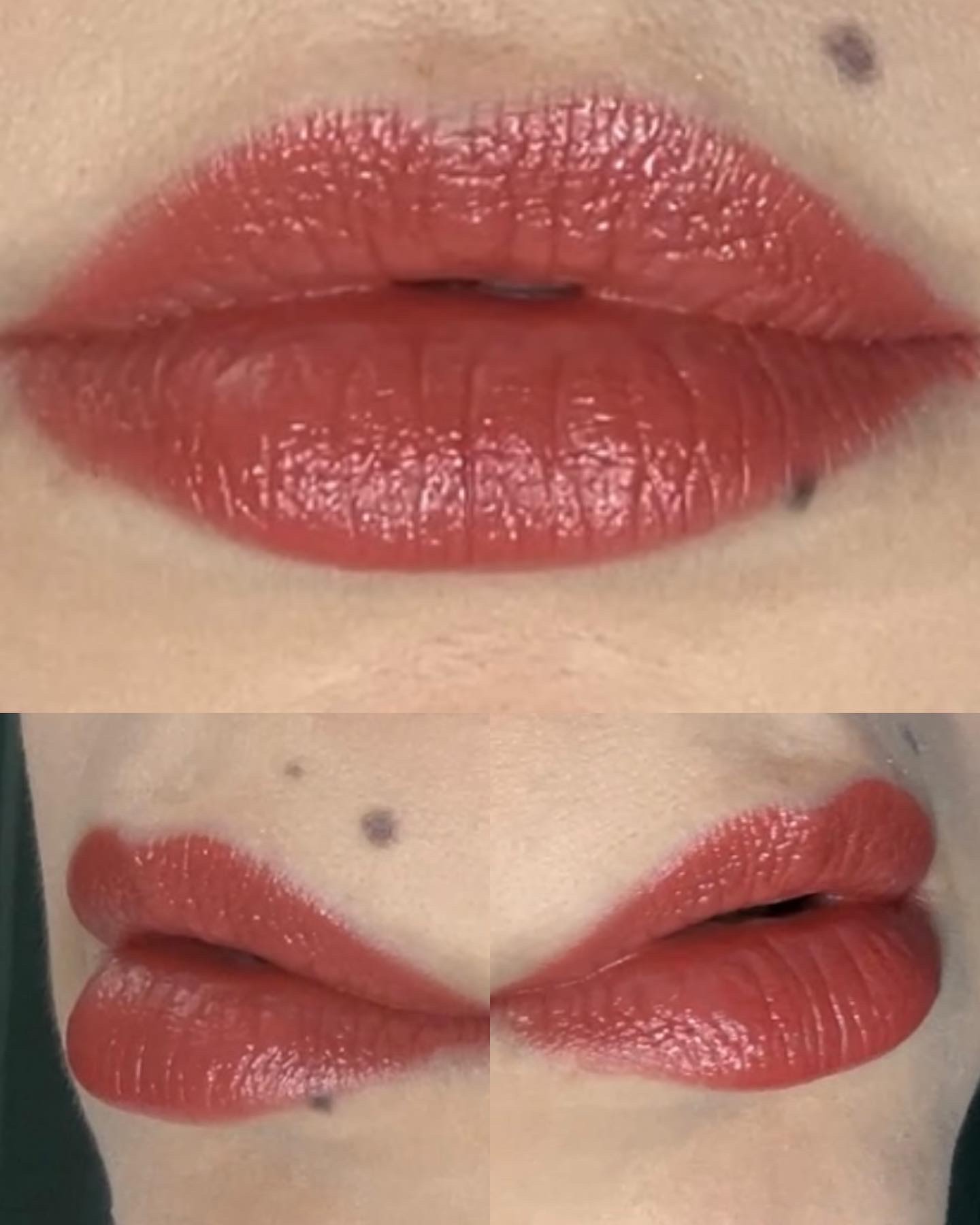 ラスターガラス リップスティック ビジネス カジュアル/M・A・C/口紅を使ったクチコミ（3枚目）