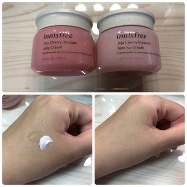 チェジュ チェリーブロッサム ジェリークリーム N/innisfree/フェイスクリームを使ったクチコミ（2枚目）