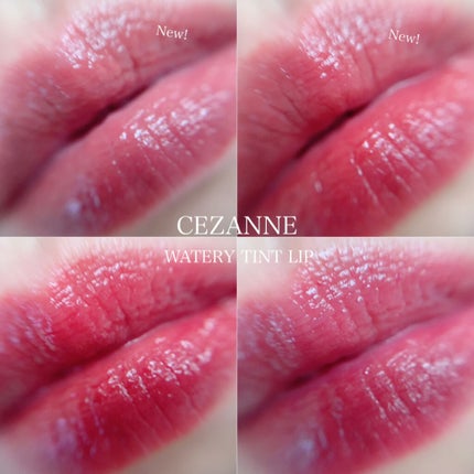 ウォータリーティントリップ/CEZANNE/リップティントを使ったクチコミ(1枚目)