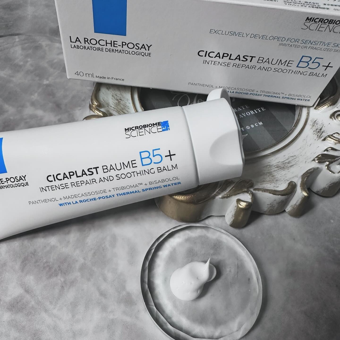 シカプラスト リペアクリーム B5+	/ラ ロッシュ ポゼ/フェイスクリームを使ったクチコミ（2枚目）