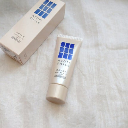アトピスマイル  クリームのクチコミ「日本で唯一認められた成分ライスパワーNo.11🍚アトピスマイル☺️【医薬部外品】
水分保持機.....」(1枚目)