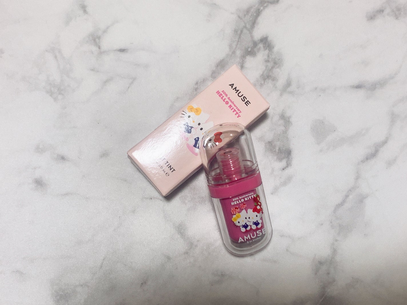 ジェルフィットティント/AMUSE/リップティントを使ったクチコミ(1枚目)