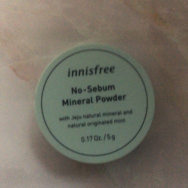 ノーセバム　ミネラルパウダー　N/innisfree/ルースパウダーを使ったクチコミ（1枚目）