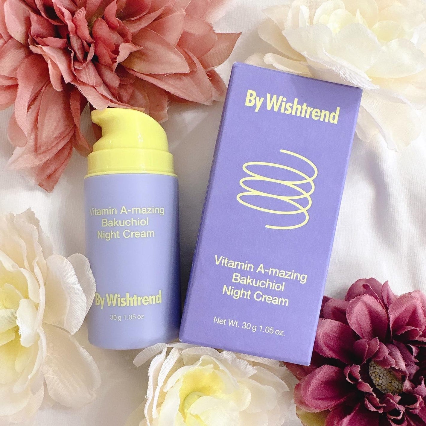 ビタミンA-mazingバクチオールナイトクリーム/By Wishtrend/フェイスクリームを使ったクチコミ(1枚目)
