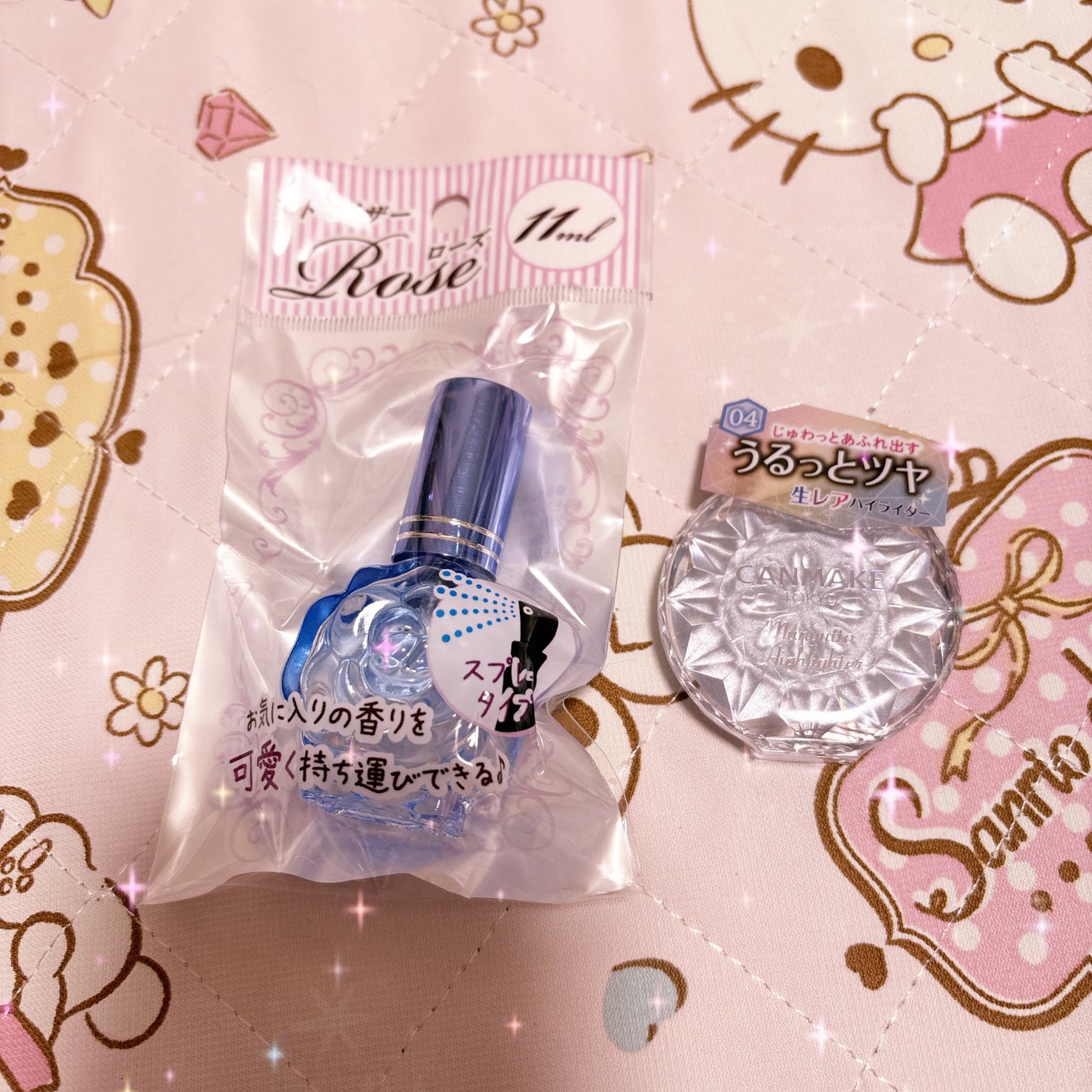 ローズ ガラスアトマイザー/キャンドゥ/その他を使ったクチコミ(1枚目)