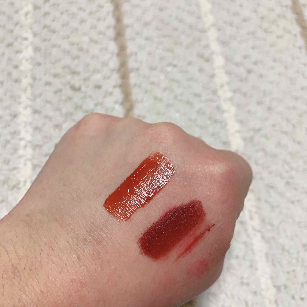 ジューシーラスティングティント/rom&nd/リップティントを使ったクチコミ(2枚目)