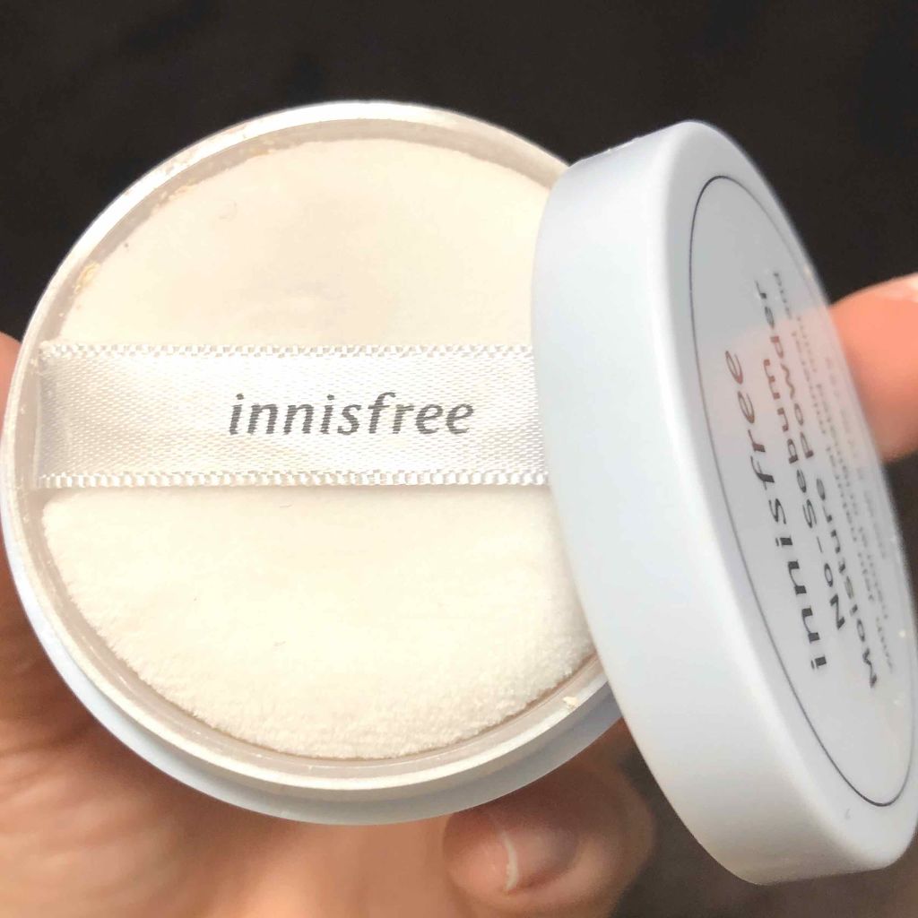 ノーセバム モイスチャーパウダー/innisfree/プレストパウダーを使ったクチコミ（3枚目）