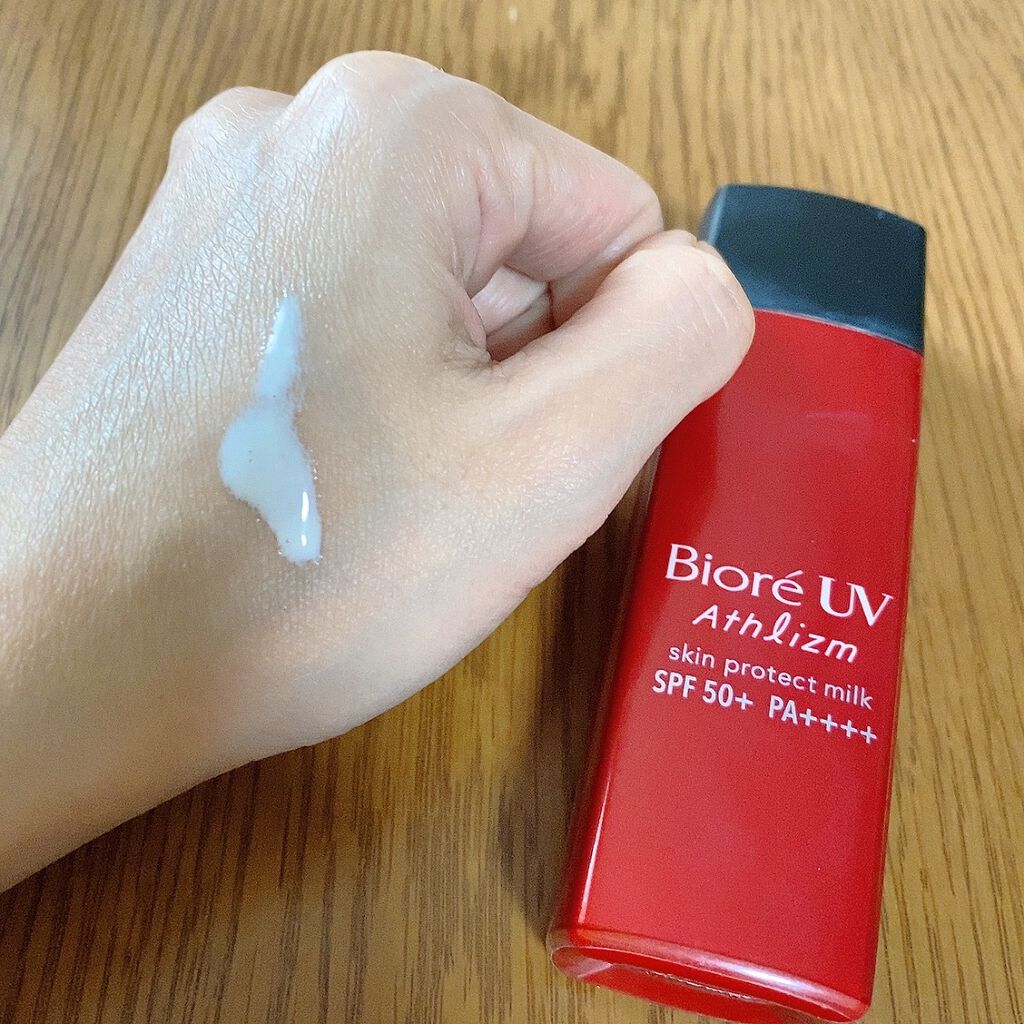 ビオレUV アスリズム スキンプロテクトミルク/ビオレ/日焼け止めミルクを使ったクチコミ（2枚目）