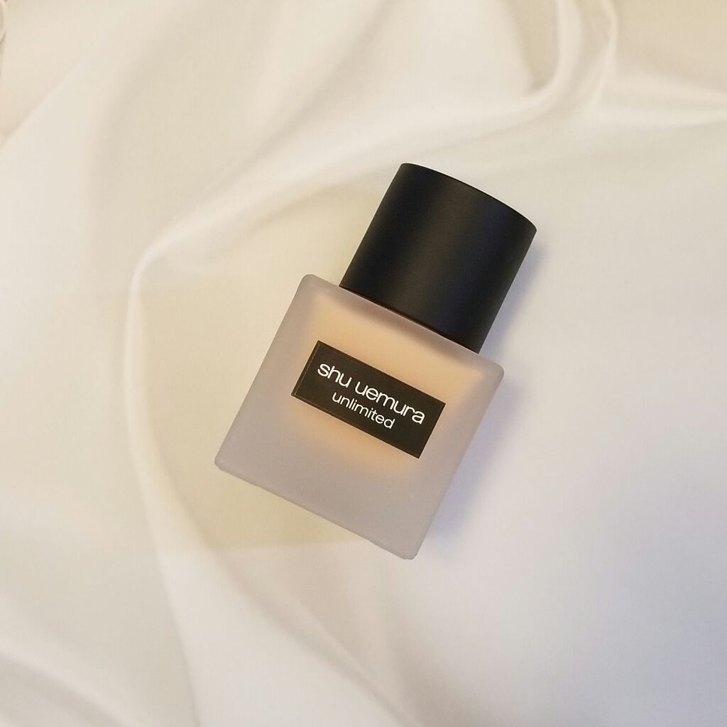 （旧）アンリミテッド ラスティング フルイド/shu uemura/リキッドファンデーションを使ったクチコミ（1枚目）