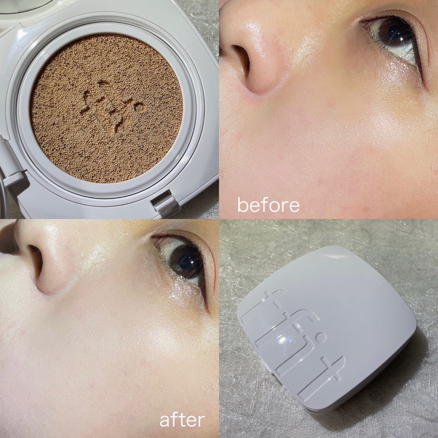 レイヤリングフィットカバークッションEX/TFIT/クッションファンデーションを使ったクチコミ(4枚目)