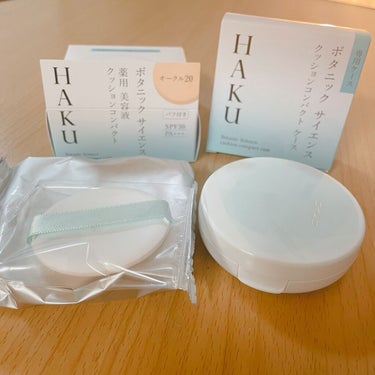 ボタニック サイエンス 薬用 美容液クッションコンパクト  オークル20(レフィル)/HAKU/クッションファンデーションを使ったクチコミ（3枚目）