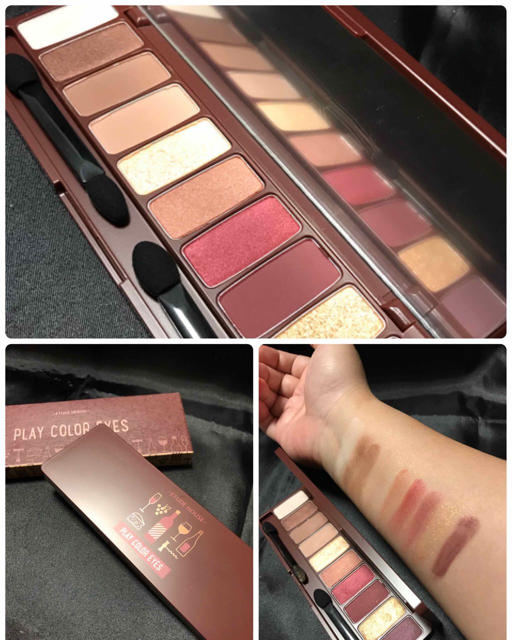 プレイカラー アイシャドウ/ETUDE/アイシャドウパレットを使ったクチコミ（1枚目）