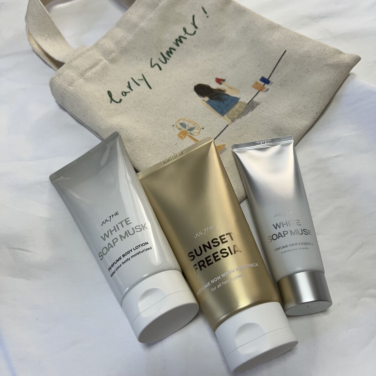 パフュームヘアエッセンス/JUL7ME/ヘアトリートメントを使ったクチコミ（1枚目）