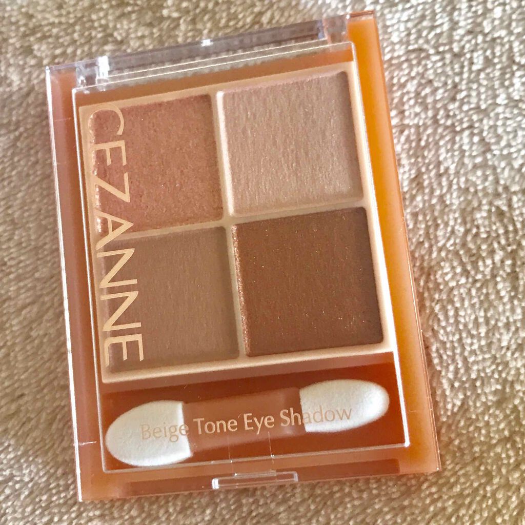 ベージュトーンアイシャドウ/CEZANNE/アイシャドウパレットを使ったクチコミ(1枚目)