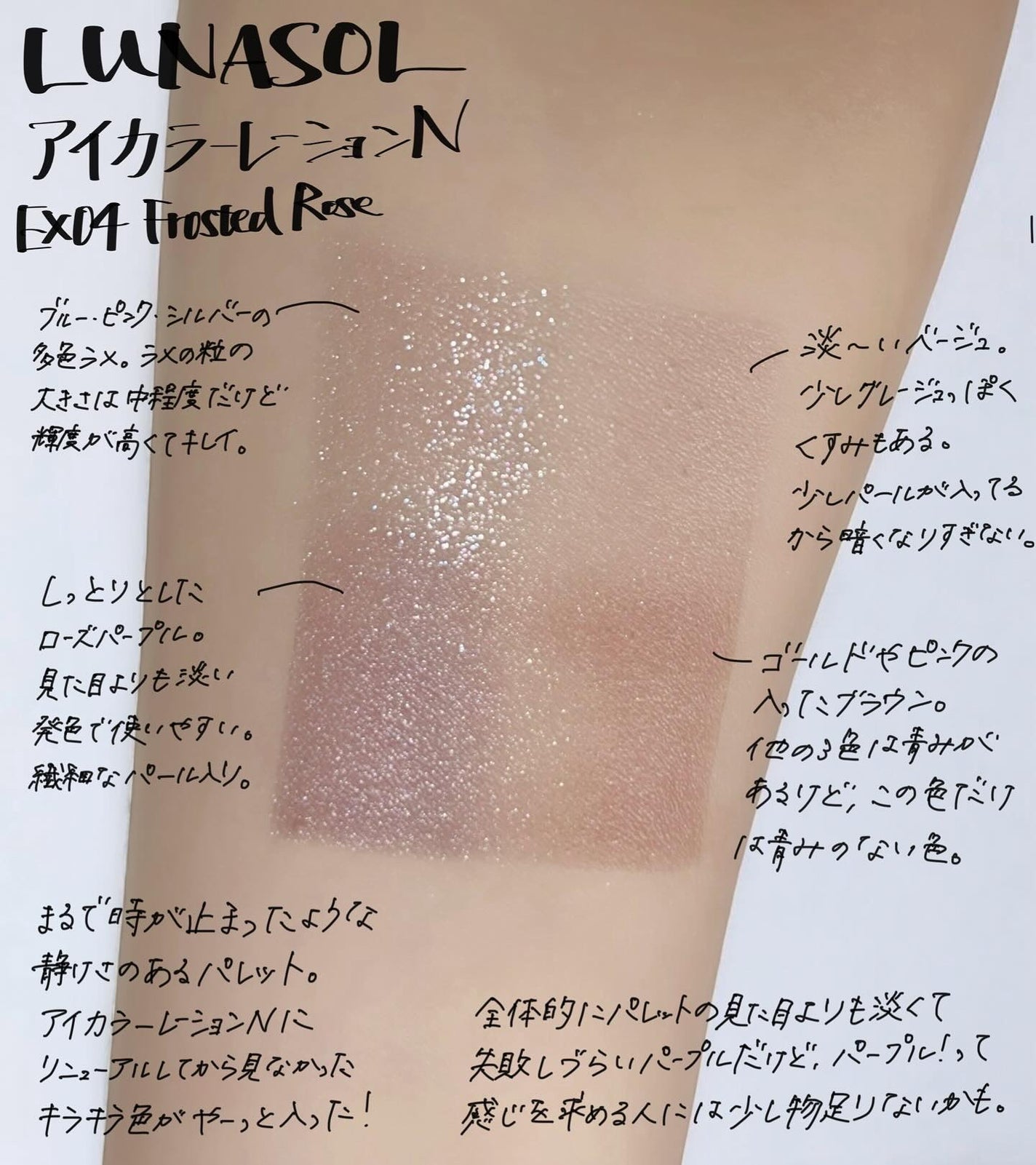 ルナソル アイカラーレーションN/LUNASOL/アイシャドウパレットを使ったクチコミ(1枚目)