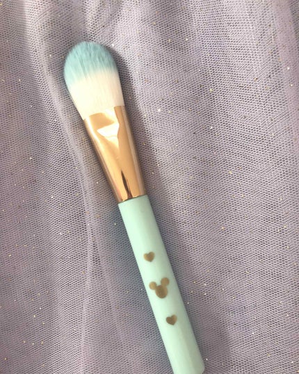 ごくふわっ ミッキーブラシ/DAISO/メイクブラシを使ったクチコミ(2枚目)