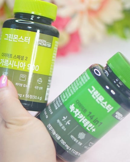 緑茶カテキン+/グリーンモンスター/ボディサプリメントを使ったクチコミ(6枚目)