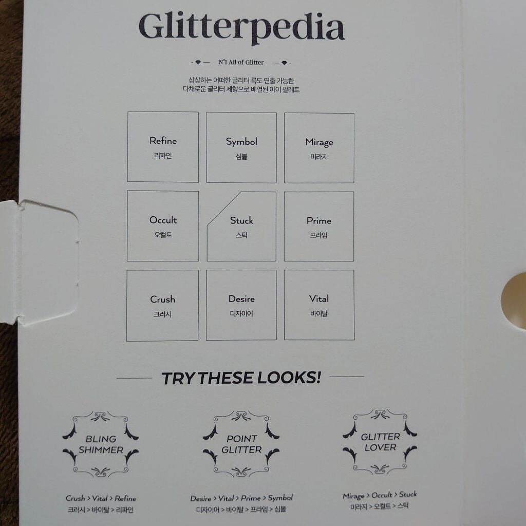 グリッターペディアアイパレット/unleashia/アイシャドウパレットを使ったクチコミ(5枚目)