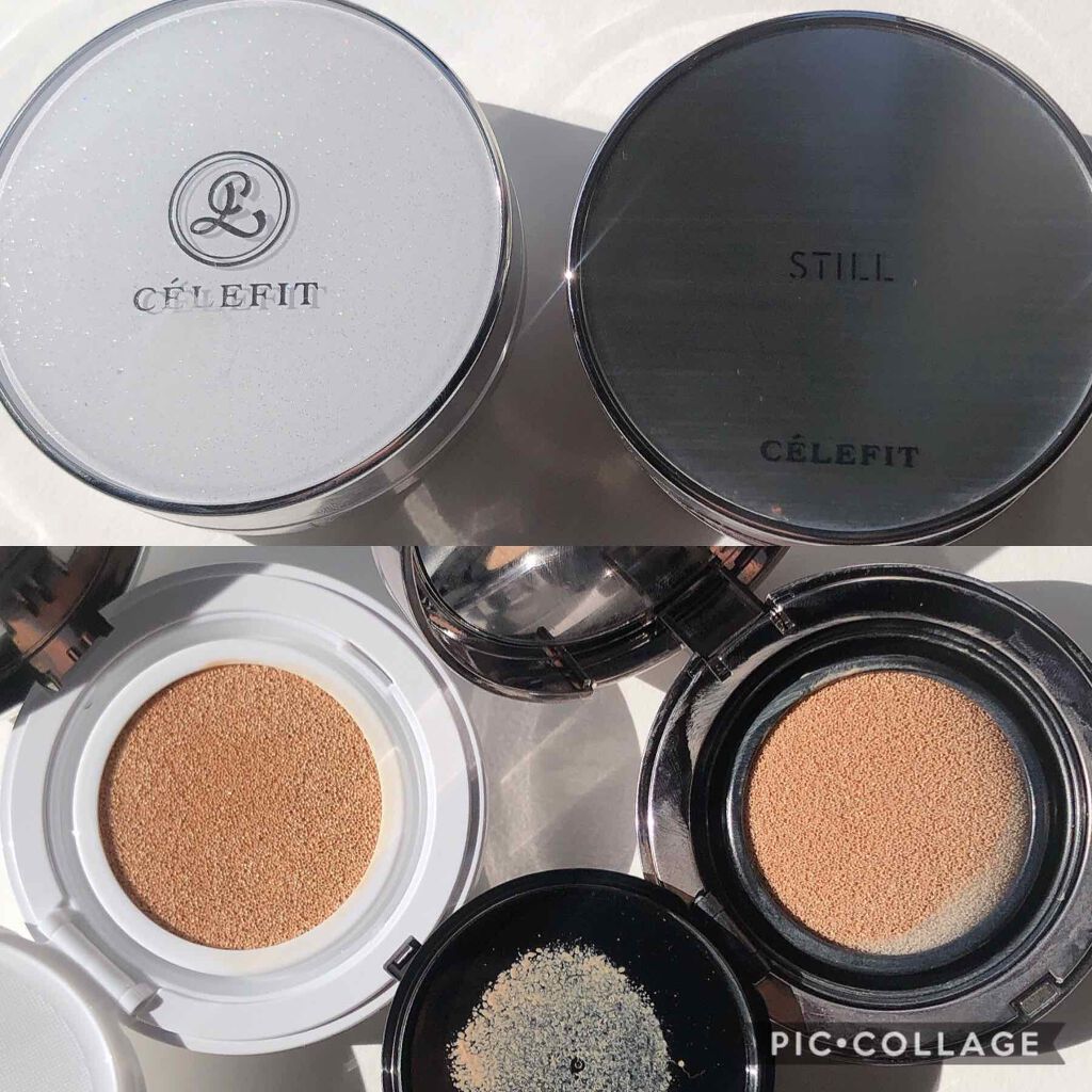 デザインフィットupdermクッション ファンデーションウォータリング/CELEFIT/クッションファンデーションを使ったクチコミ（3枚目）